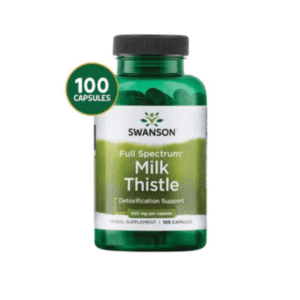 Milk Thistle Swanson 500 mg 100 Cápsulas Protector hepatico Cardo mariano
