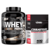 Whey 100% Nutrex 5lbs Cookies + Creatina inner armour 400gr