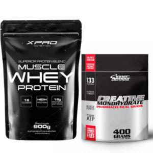 100% whey protein xpro 2lbs + Creatina inner armour 400gr