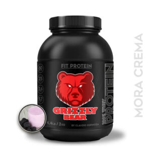 Fit Protein Whey Grizzly Bear 60 Servicios 4lbs - MORA CREMA