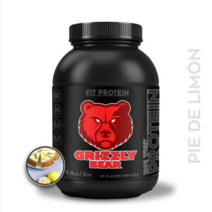 Fit Protein Whey Grizzly Bear 60 Servicios 4lbs - PIE DE LIMÓN