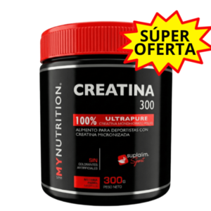 CREATINA MONOHIDRATADA 300GR (60SERV) - MY NUTRITION