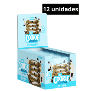 Caja 12 galletas proteicas Galletas de leche - Raw My cookie dealer
