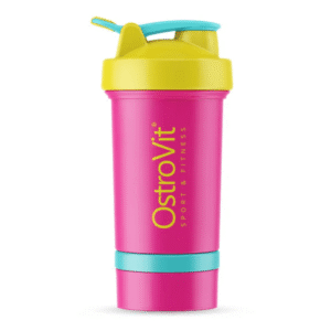 Shaker OstroVit 2 en 1 (500 ml) Rosa