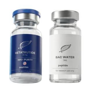 Retatrutide 20mg + BAC Water 3ml (Agua Bacteriostática)