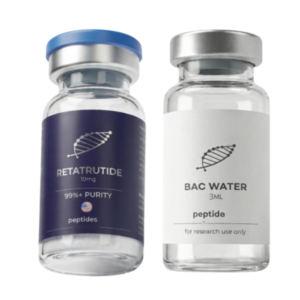 Retatrutide 10mg + BAC Water 3ml (Agua Bacteriostática)