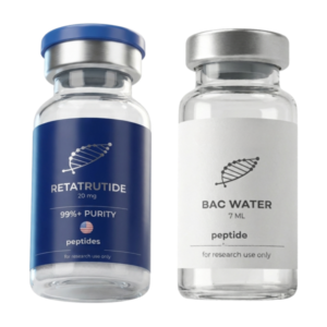 Retatrutide 20mg + BAC Water 7ml (Agua Bacteriostática)