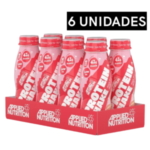 6X RTD 40gr proteina 500ml strawberries and cream