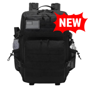 Mochila Fitness 45Litros Impermeable - Negra