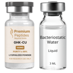 GHK-CU 100mg + BAC Water 3ml (Agua Bacteriostática)