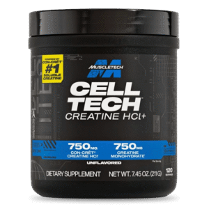 Creatina Hcl Cell Tech Creactor 120serv - sin sabor-