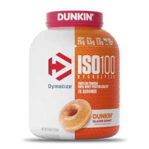 Iso 100 5lbs Dunkin Edición Limitada – Dymatize – Proteina aislada