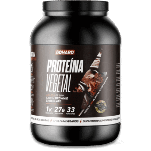 GoHard Proteína Vegetal (2.2 lb) - Sabores - BROWNIE