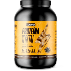 GoHard Proteína Vegetal (2.2 lb) - Sabores - BANANA