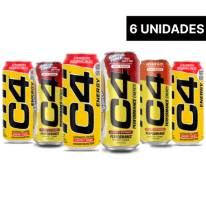 6x Energéticas c4 energy 473ml - Sabores
