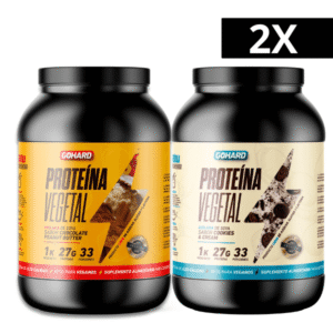 2x Gohard Proteina vegetal 2.2lbs (33serv) - Elige sabores-