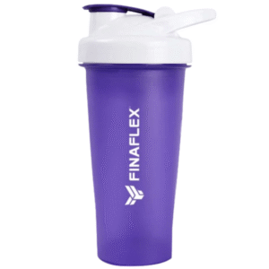 Shaker 700ml morado tapa blanca - Finaflex
