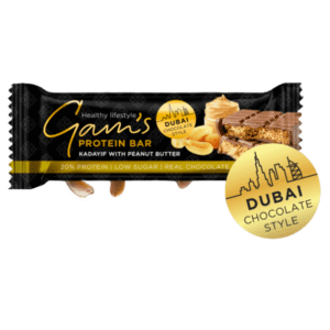 Barra de Proteína Chocolate Dubai 60gr - Gams - Sabores