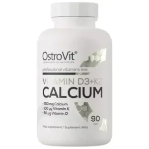 Vitamina D3 con K2 y Calcio (90 tabs) - Ostrovit