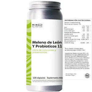 Melena de Leon y Probioticos 11 Cepas (60caps) -Mind Nutrition