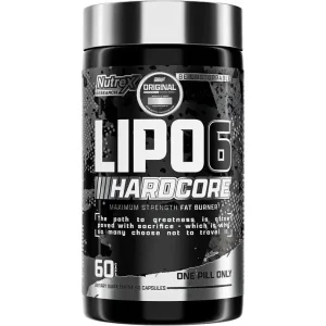 Lipo 6 Black Hardcore 60caps - Nutrex